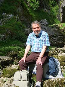 Ian at Troller's Gill 